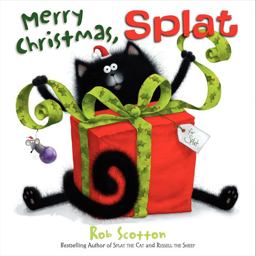Merry Christmas, Splat A Christmas Holiday Book for Kids  9780062124500 Front Cover