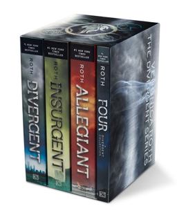 Divergent Series Four-Book Paperback Box Set Divergent, Insurgent, Allegiant, Four  9780062421371 Front Cover