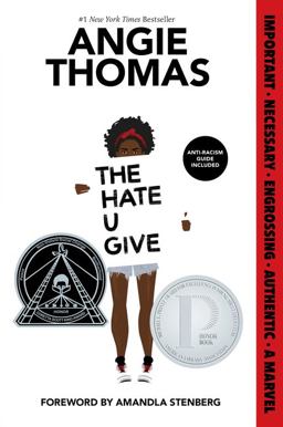 Hate U Give A Printz Honor Winner  9780062498540 Front Cover