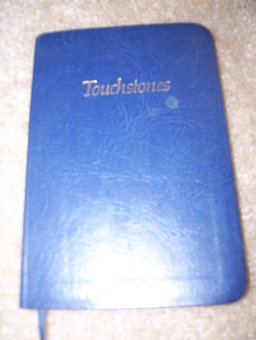 Touchstones : A Book of Daily Meditations for Men 1992 9780062553232 Front Cover