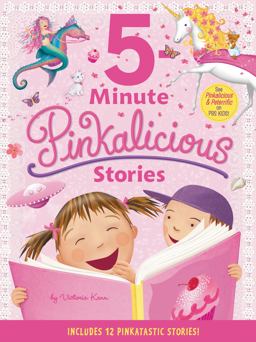 Pinkalicious: 5-Minute Pinkalicious Stories Includes 12 Pinkatastic Stories!  9780062566973 Front Cover