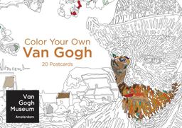 Color Your Own Van Gogh 20 Postcards A Coloring Book 2016 9780062571885 Front Cover
