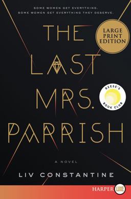 Last Mrs. Parrish A Novel  9780062688163 Front Cover