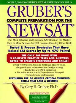 Gruber's Complete Preparation for the New SAT 8E