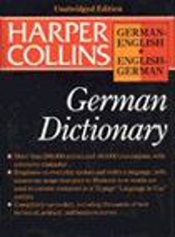 Collins German-English, English-German Dictionary