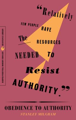 Obedience to Authority An Experimental View  9780062930828 Front Cover