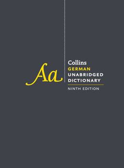 Collins German Unabridged Dictionary, 9th Edition  9780062953902 Front Cover