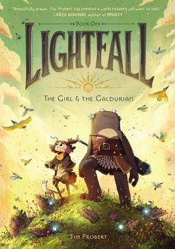 Lightfall: the Girl and the Galdurian  9780062990464 Front Cover