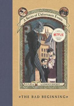 Series of Unfortunate Events #1: the Bad Beginning  9780064407663 Front Cover