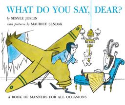 What Do You Say, Dear? A Caldecott Honor Award Winner  9780064431125 Front Cover