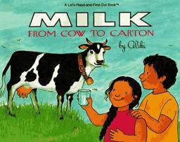 Milk from Cow to Carton  9780064451116 Front Cover