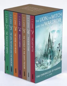 Chronicles of Narnia Box Set  9780064471190 Front Cover