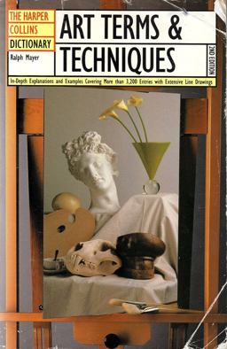 HarperCollins Dictionary Art Terms and Techniques 2nd 9780064610124 Front Cover