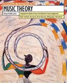 HarperCollins College Outline Music Theory 2nd 9780064671682 Front Cover
