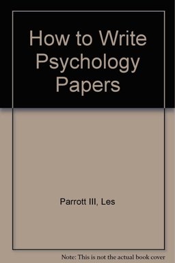 How to Write Psychology