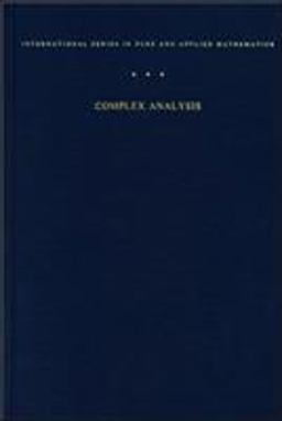 Complex Analysis 3rd 9780070006577 Front Cover