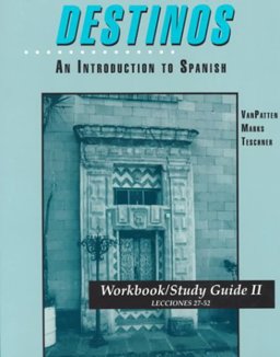 Destinos : An Introduction to Spanish 1st 9780070020733 Front Cover