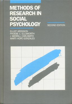 Methods of Research in Social Psychology 2nd 9780070024663 Front Cover