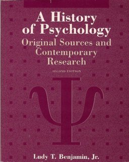 A History of Psychology