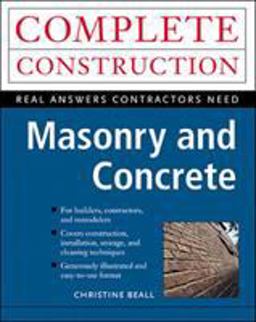Masonry and Concrete  9780070067066 Front Cover