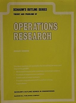 Schaum's Outline of Operations Research
