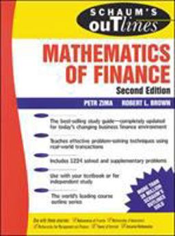 Schaum's Outline of Mathematics of Finance