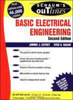 Schaum's Outline of Basic Electrical Engineering 2nd 9780070113558 Front Cover