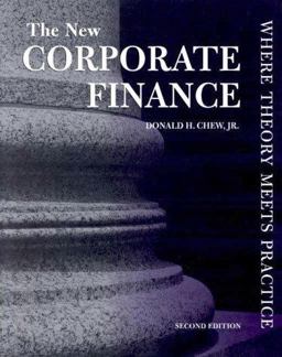 New Corporate Finance 2nd 9780070116757 Front Cover