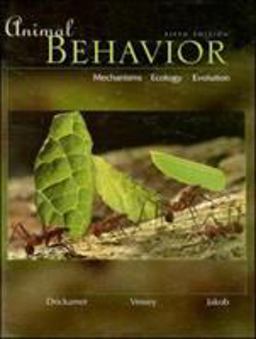 Animal Behavior Mechanisms, Ecology, Evolution 5th 9780070121997 Front Cover