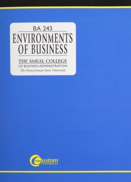 Environments of Business