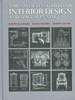 Time-Saver Standards for Interior Design and Space Planning  9780070162990 Front Cover