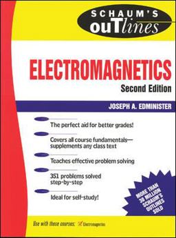 Schaum's Outline of Electromagnetics 2nd 9780070212343 Front Cover
