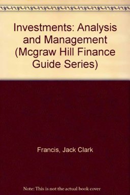 Investments : Analysis and Management 5th 9780070218147 Front Cover