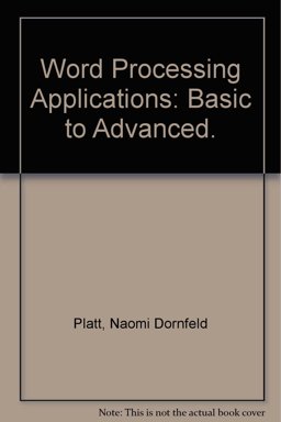 Word Processing Applications Basic - Advanced