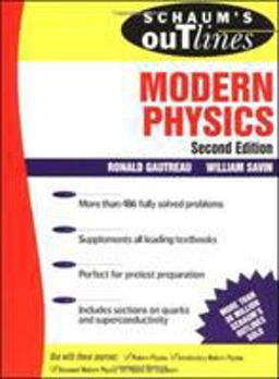Schaum's Outline of Modern Physics 2nd 9780070248304 Front Cover
