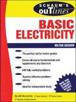 Schaum's Outline of Basic Electricity  9780070252400 Front Cover