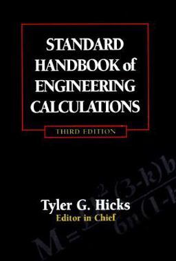 Standard Handbook of Engineering Calculations 3rd 9780070288126 Front Cover