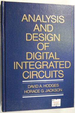 Analysis and Design of Digital Integrated Circuits