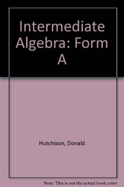 Intermediate Algebra