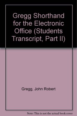 Gregg Shorthand for Elect Office (Pt 2-Stud Trans) (P)