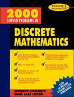 2000 Solved Problems in Discrete Mathematics  9780070380318 Front Cover