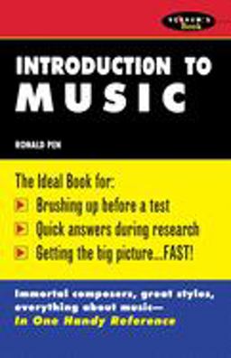 Schaum's Outline of Introduction to Music  9780070380684 Front Cover