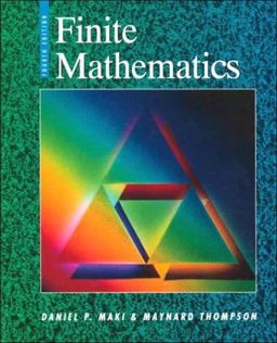 Finite Mathematics 4th 9780070397637 Front Cover
