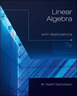 Linear Algebra with Applications 7th 9780070401099 Front Cover
