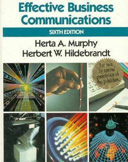 Effective Business Communications 6th 9780070441576 Front Cover
