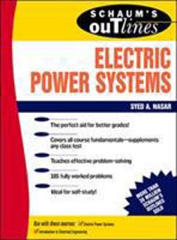 Schaum's Outline of Electrical Power Systems  9780070459175 Front Cover