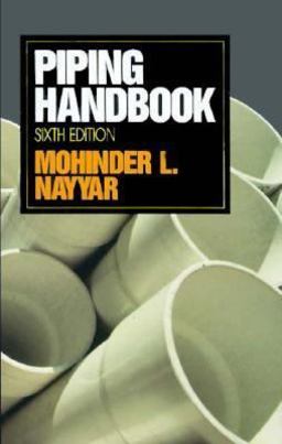 Piping Handbook 6th 1992 9780070468818 Front Cover