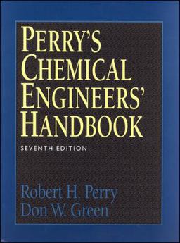 Perry's Chemical Engineers' Handbook 7th 9780070498419 Front Cover