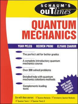 Schaum's Outline of Quantum Mechanics  9780070540187 Front Cover