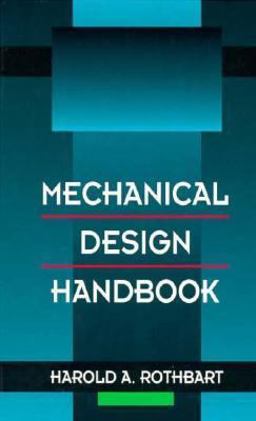 Mechanical Design Handbook  9780070540385 Front Cover